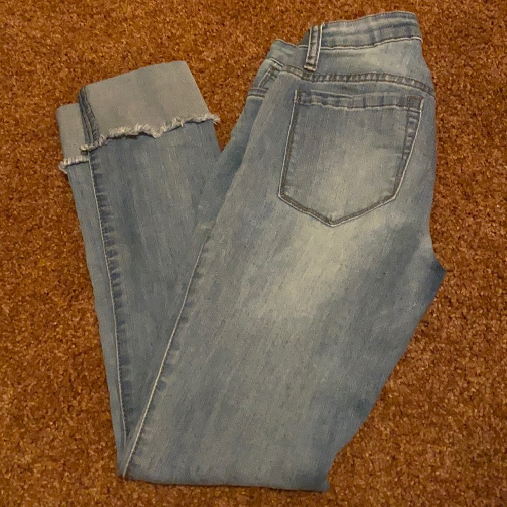 Size 2 Cuffed Skinny Jeans